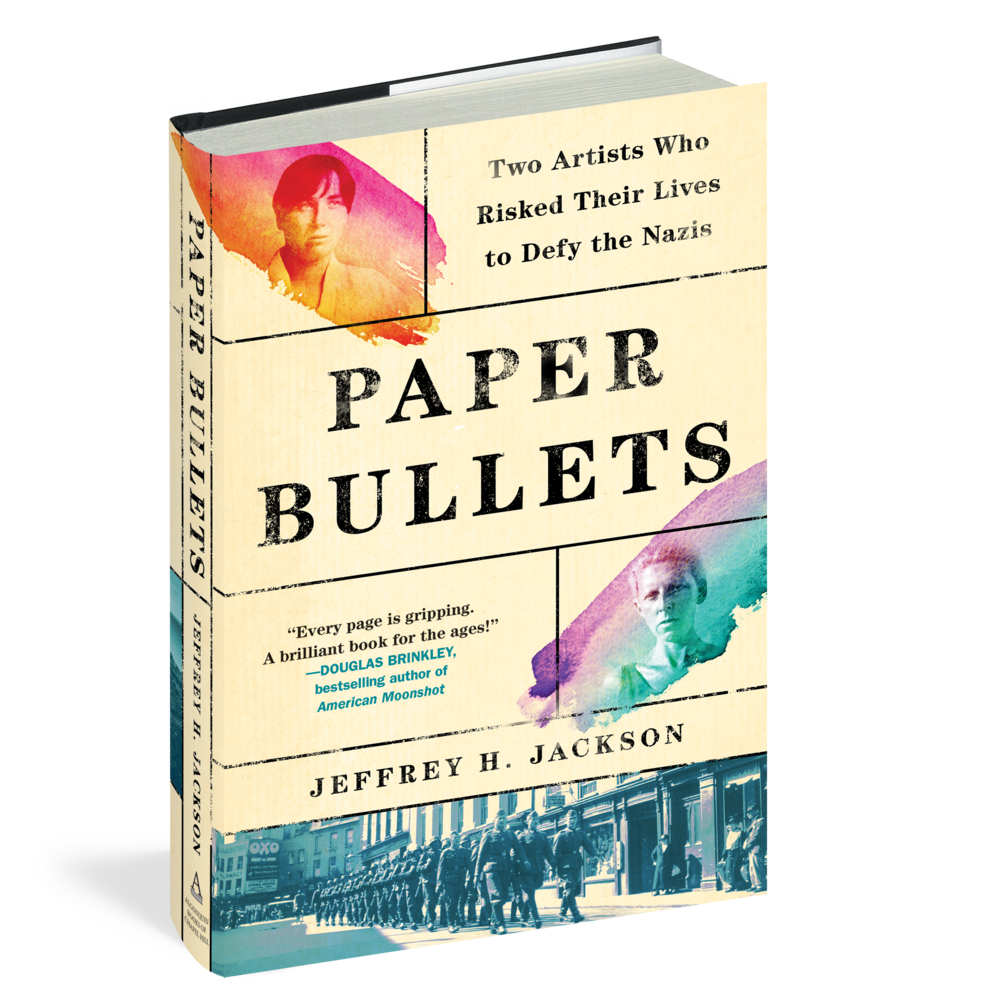 book cover titled Paper Bullets