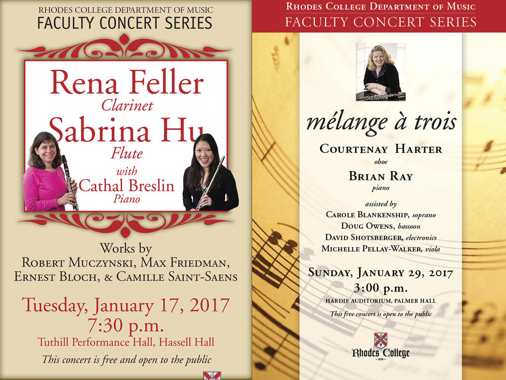 two concert posters for the music series