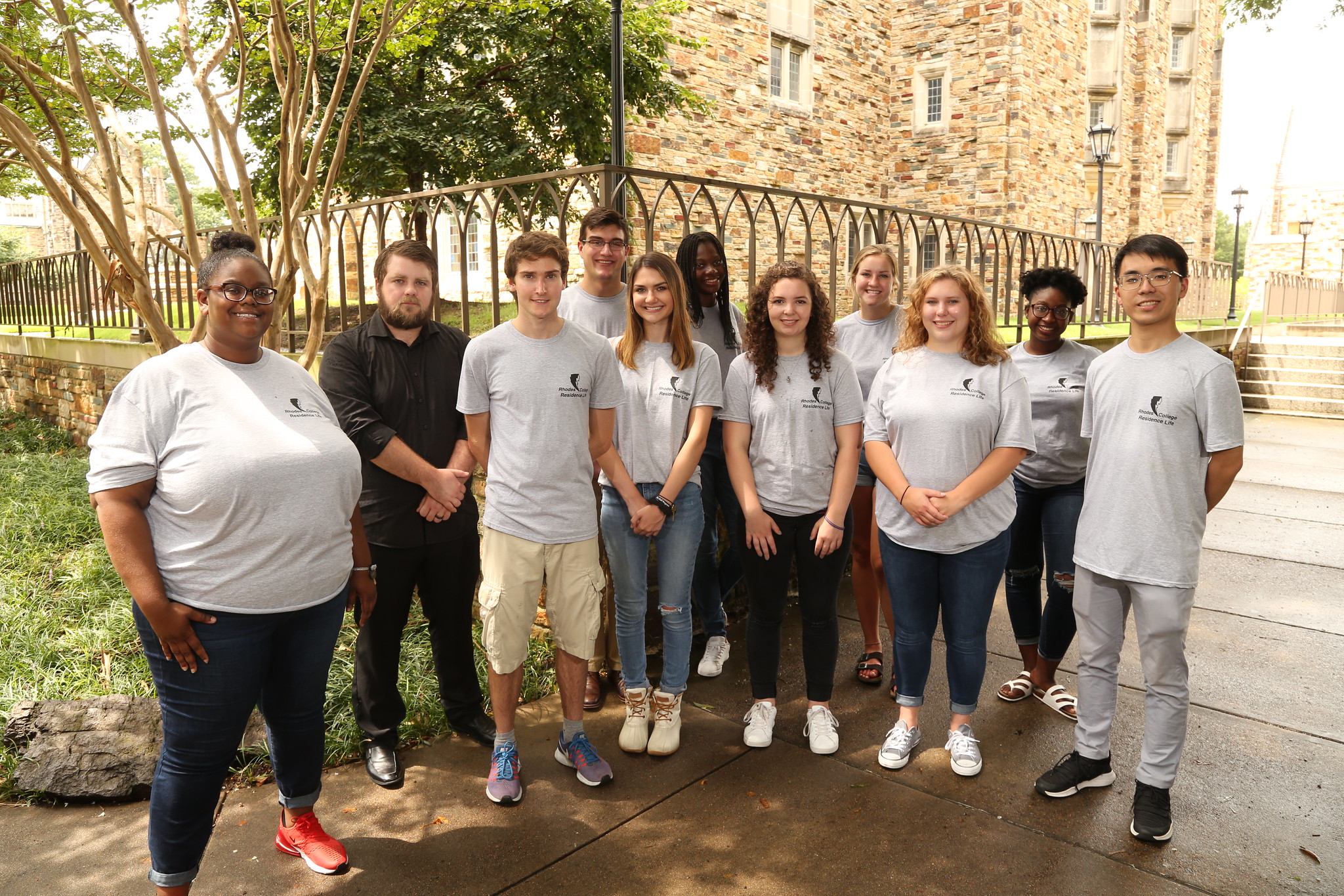 group shot of student RAs