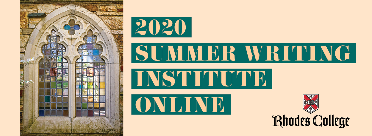 a banner that says 202 Summer Writing Institute Online