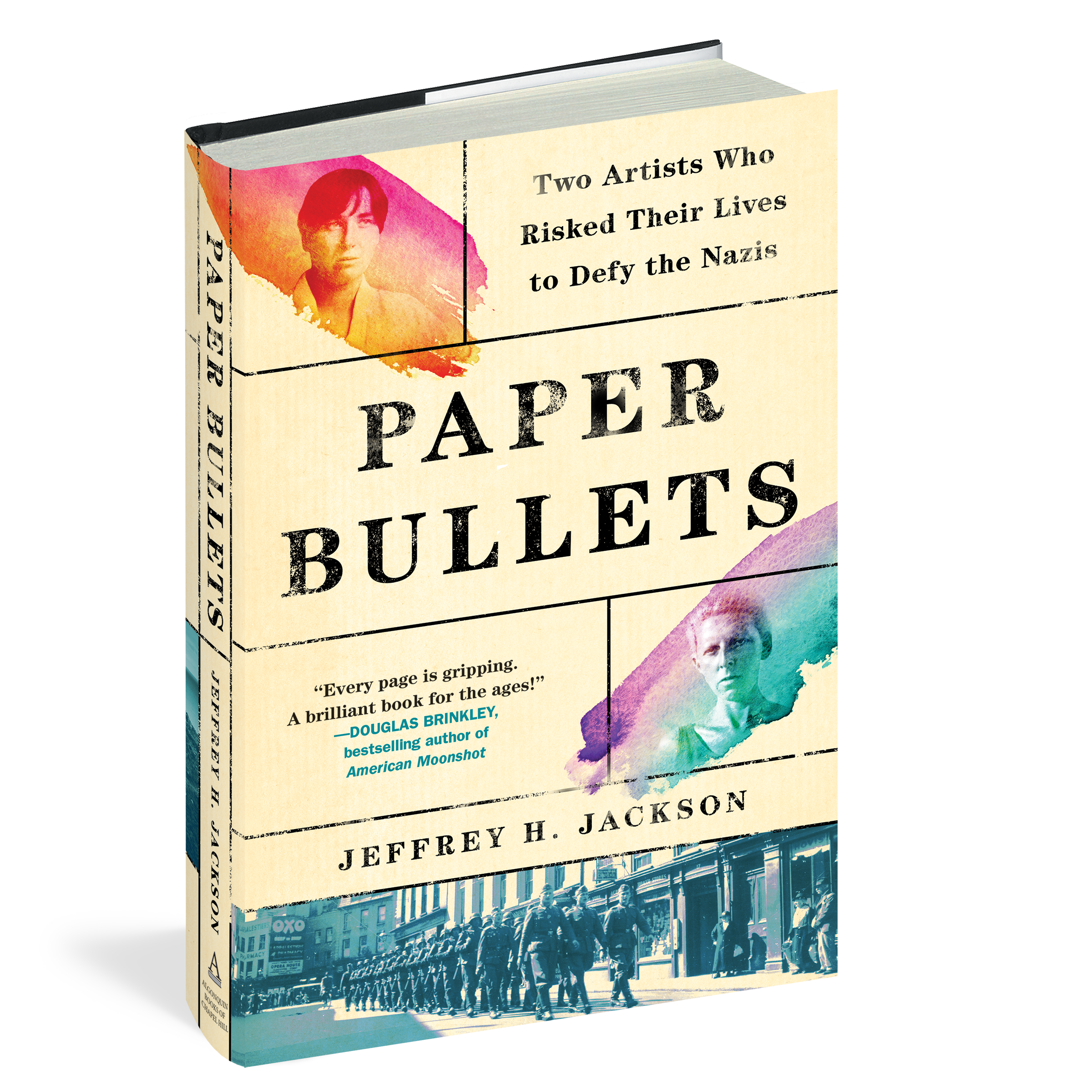 book cover titled Paper Bullets