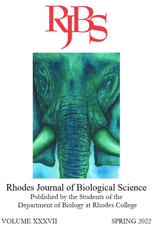 cover of Rhodes Journal of Biological Sciences