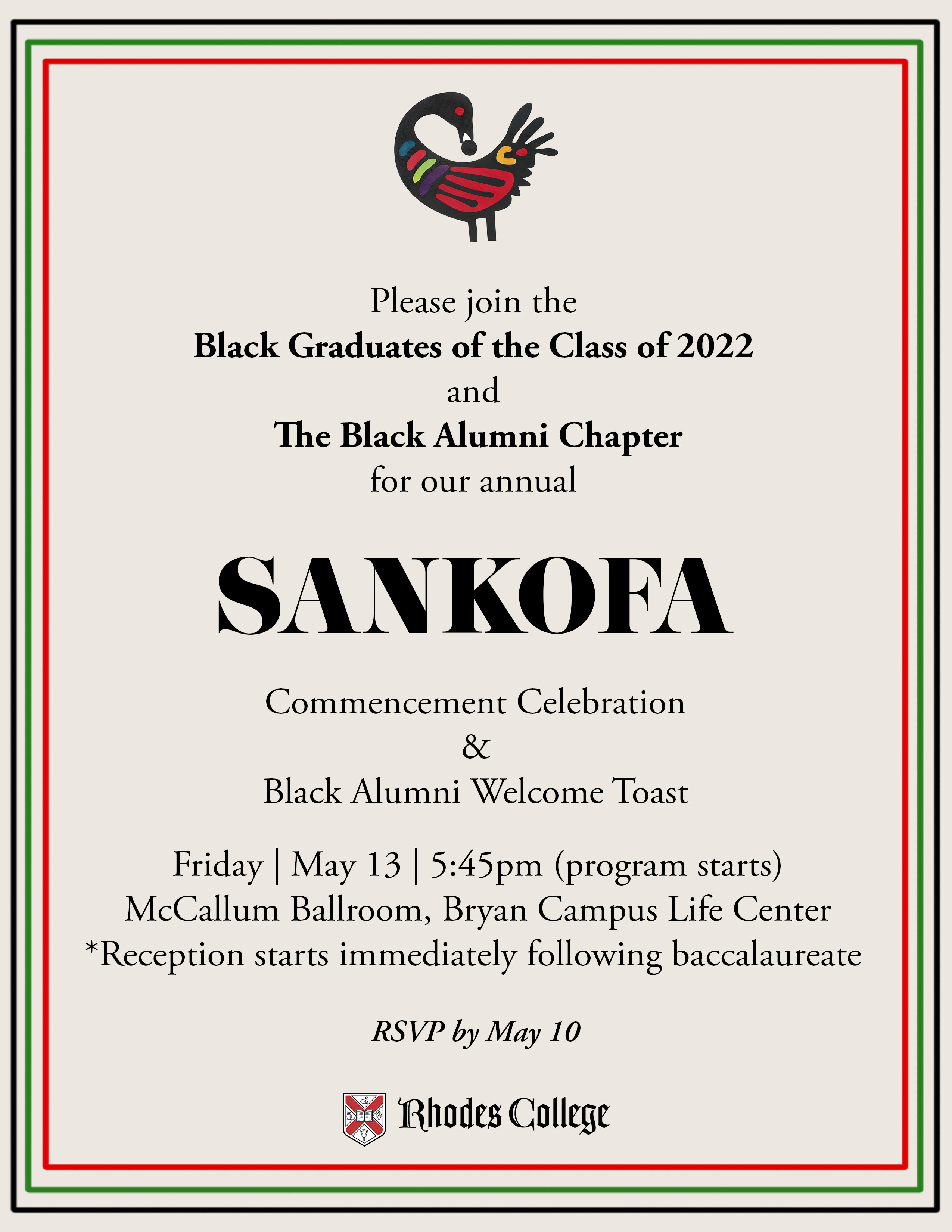 Invitation to Sankofa