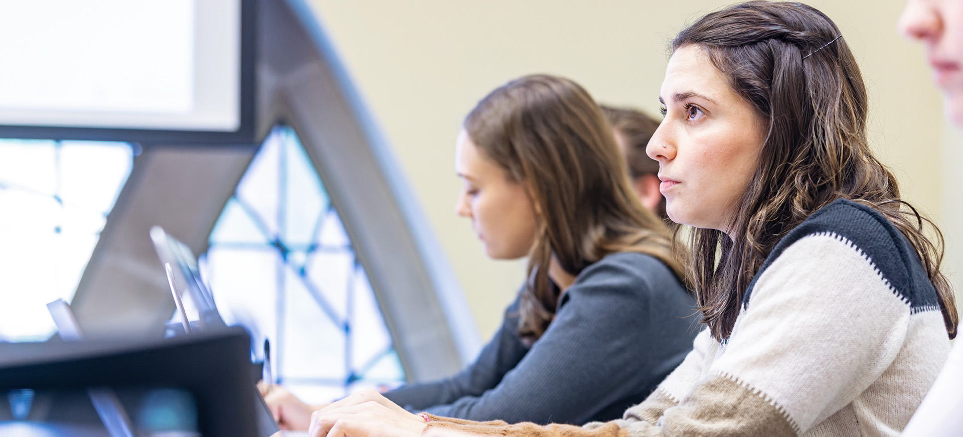 students in a classroom