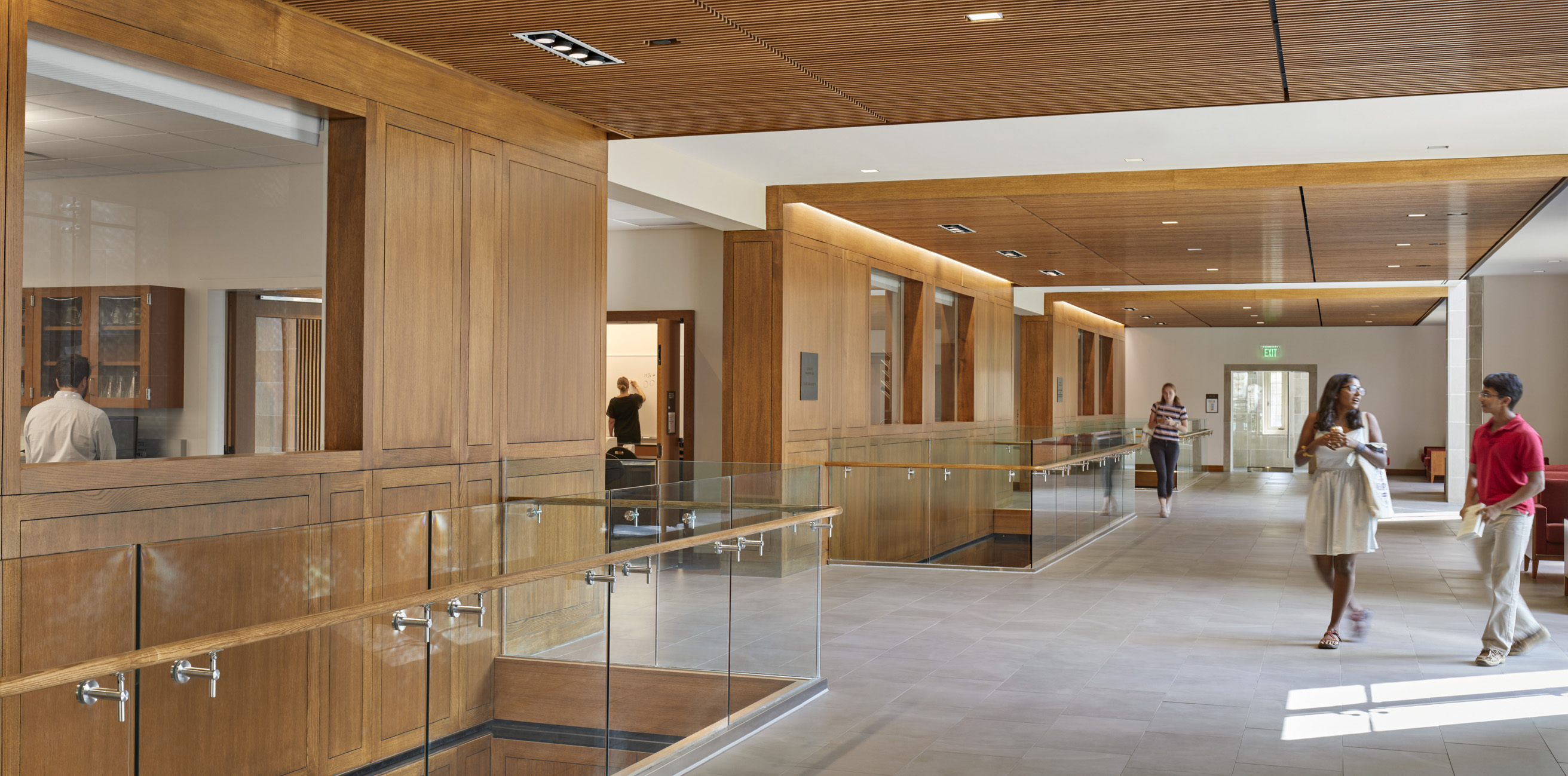 a modern facilty with labs