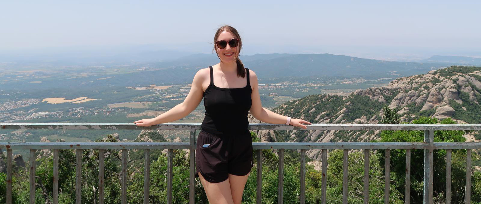 Student on international internship