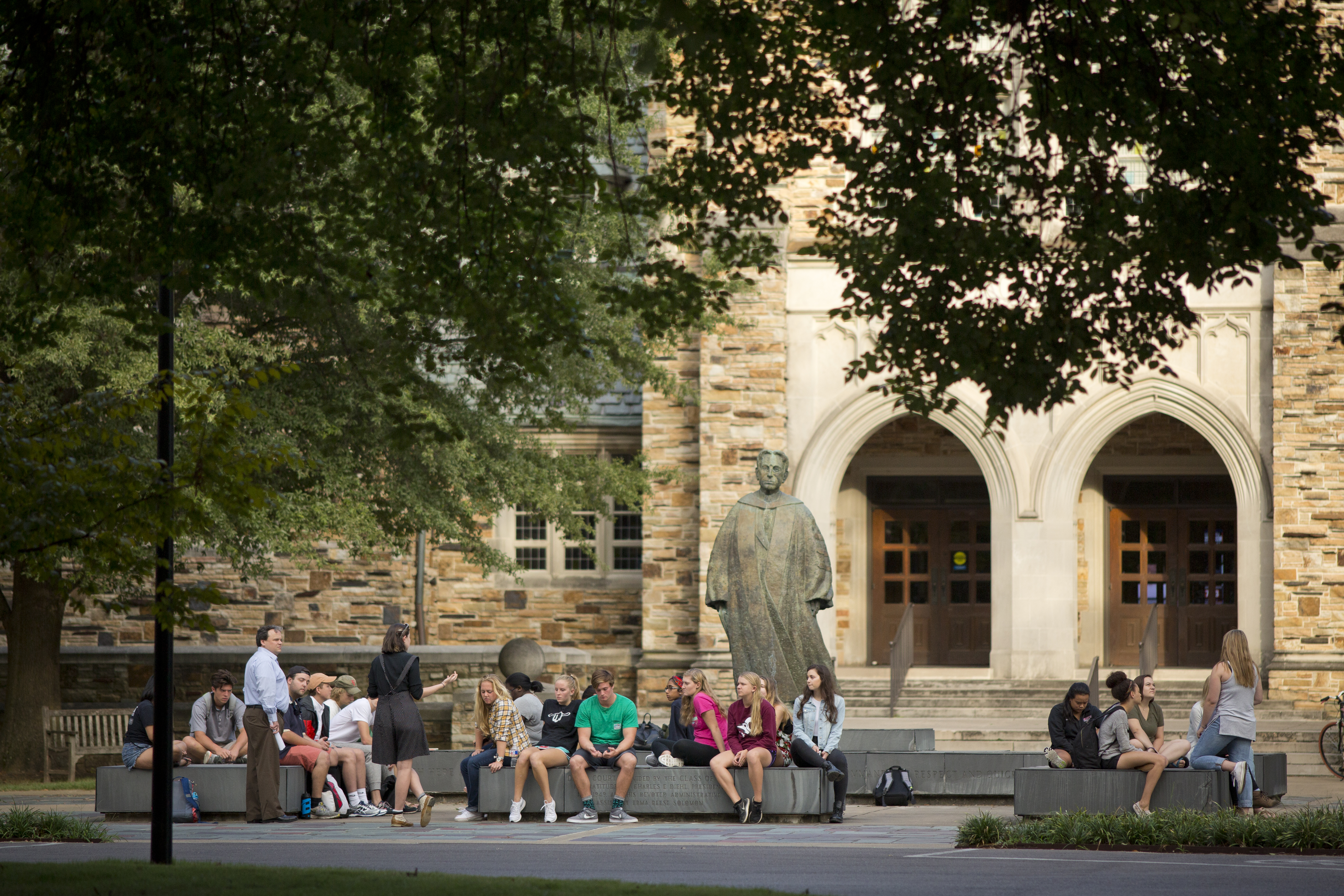 outside of Burrow Hall