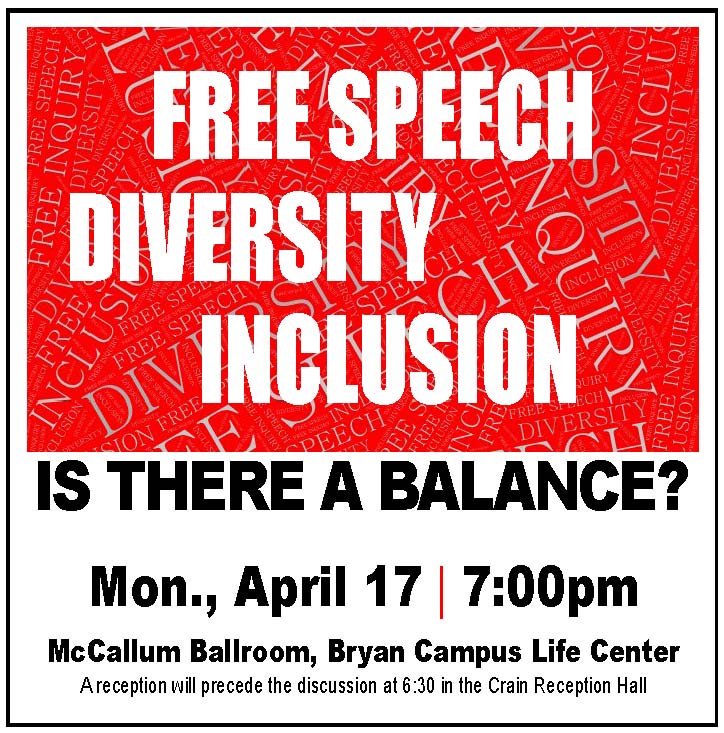 free speech diversity inclusion is there a balance rhodes college