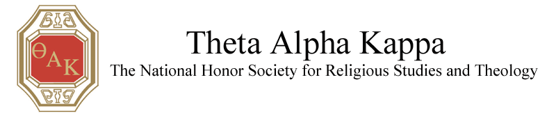logo for Theta Alpha Kappa honor society
