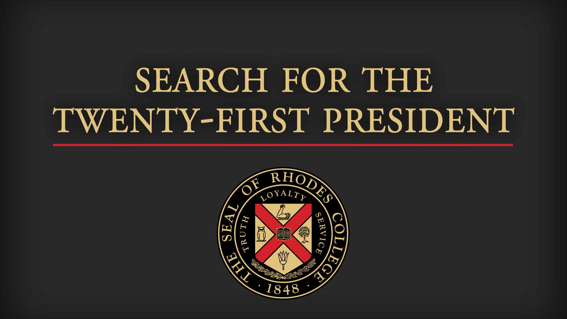 Search for the 21st President of Rhodes College