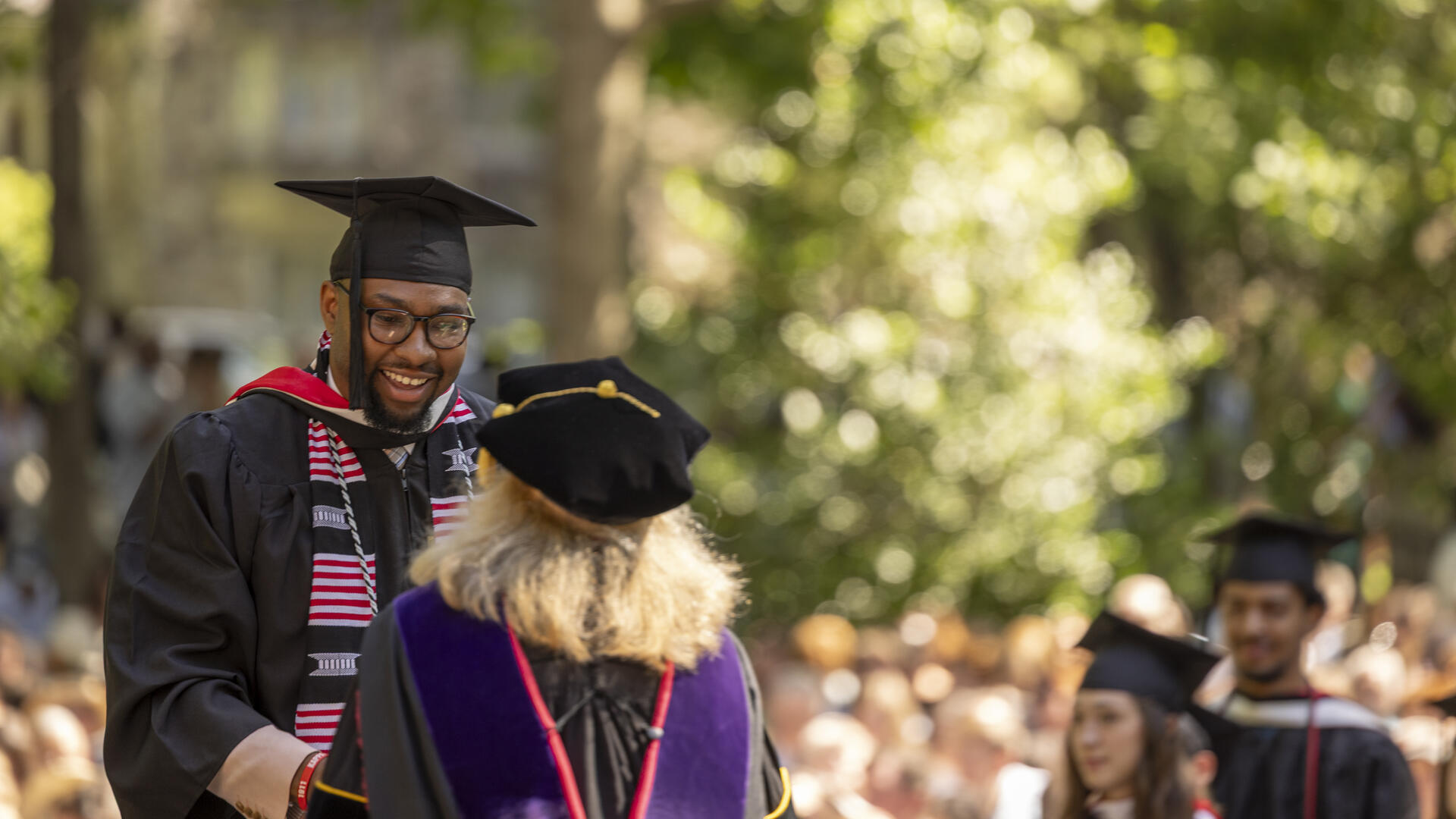 Student Graduating