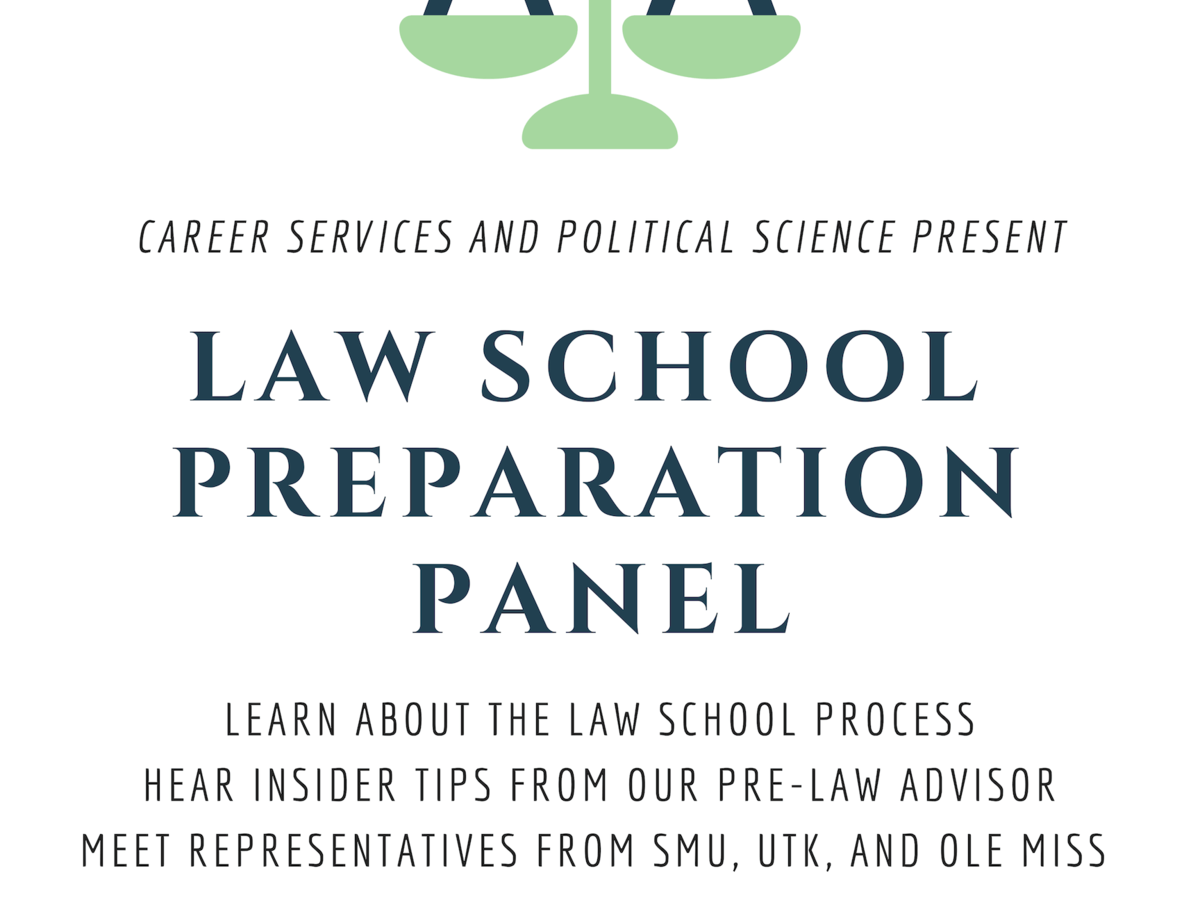 Law School Preparation Panel Rhodes College