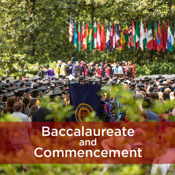 Graduation at Rhodes College