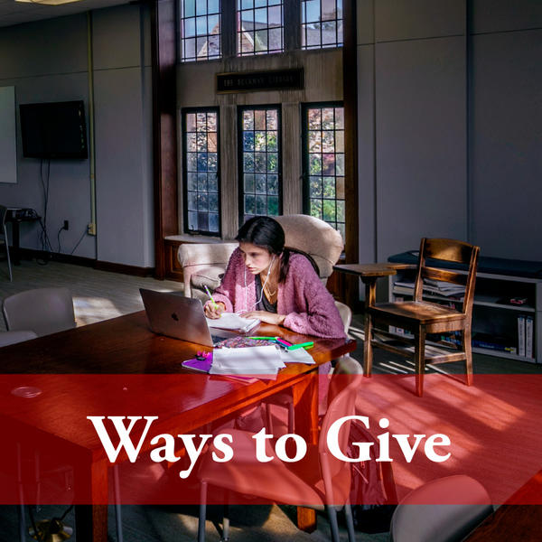 Ways to Give to Rhodes College