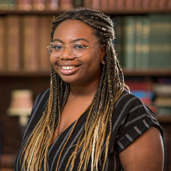 head shot of April Boyd, an African American female
