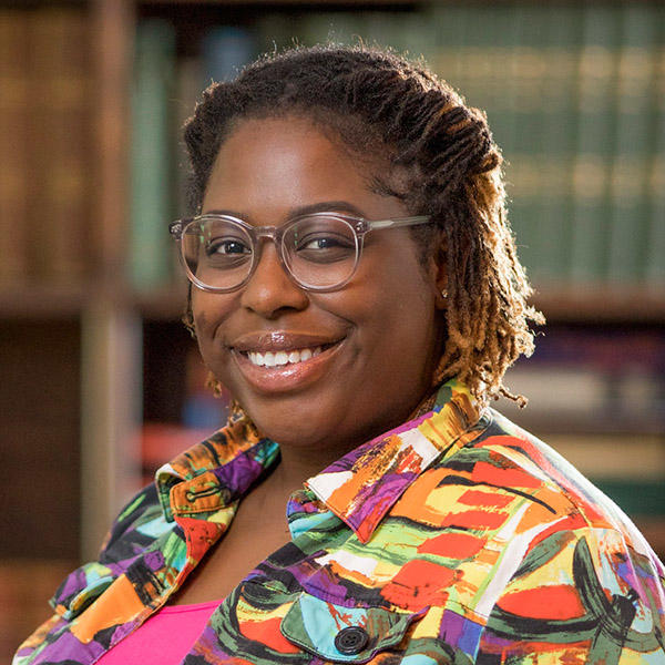 portrait of Trakeisha Millbrook, an African American female