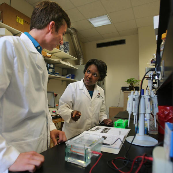 People in a lab