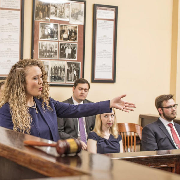 Mock Trail Courtroom