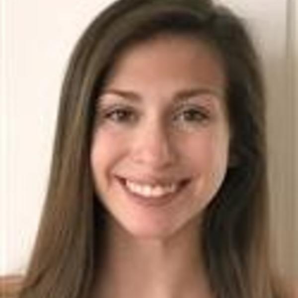 a female student with brown hair