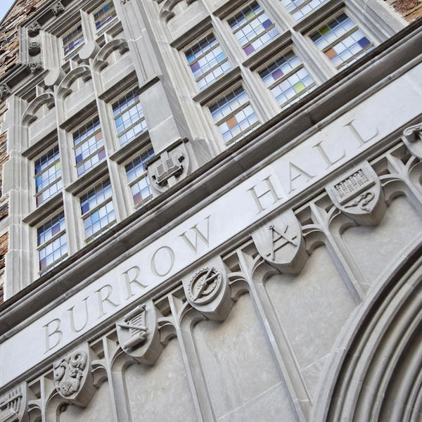 Architectural Details of Burrow Hall