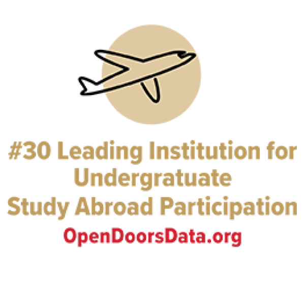 Open Doors #30 Leading Institution for Study Abroad