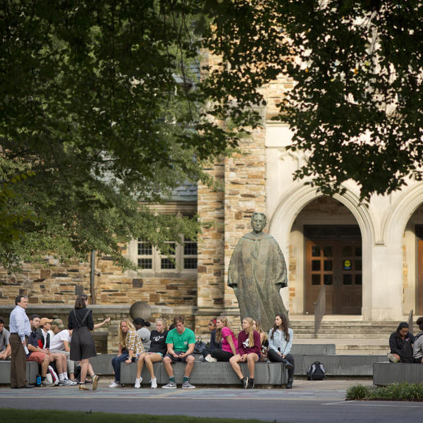 outside of Burrow Hall