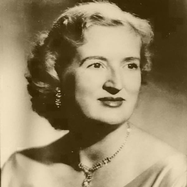 a vintage portrait of a woman