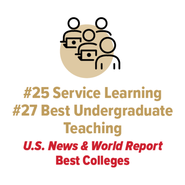 US News ranking, service and teaching