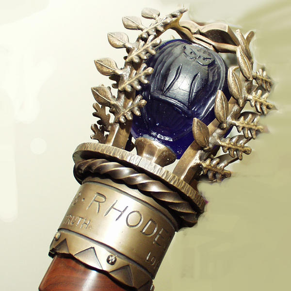 An ornate scepter 