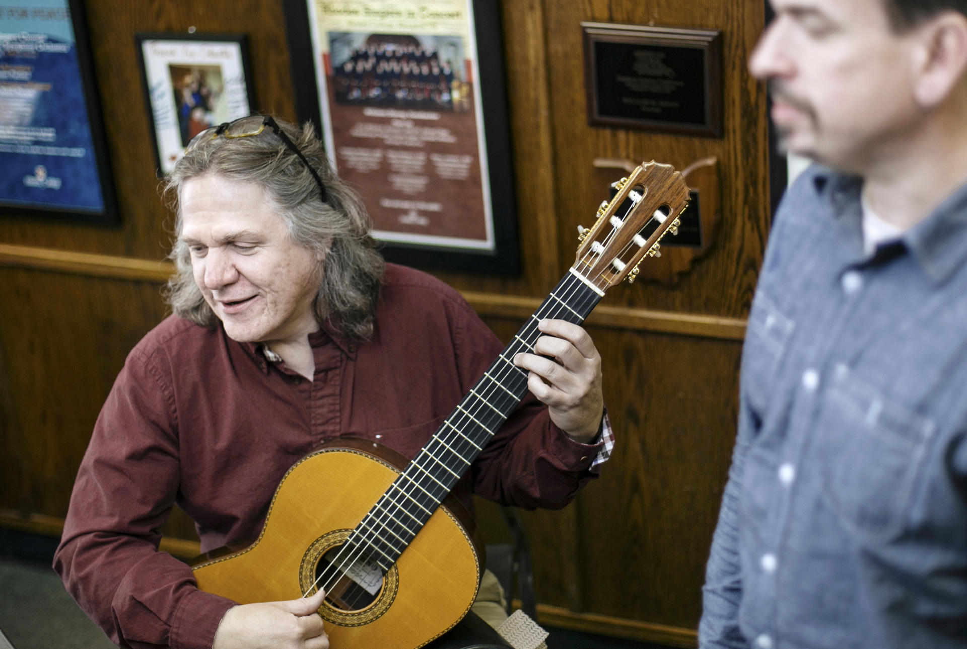 a guitar lesson