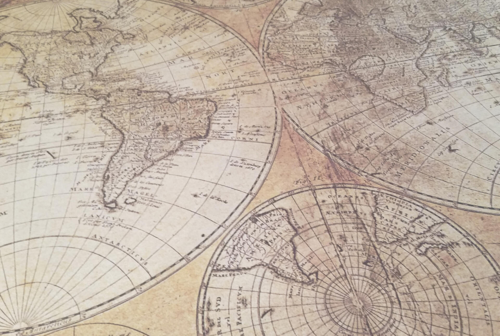 an old world map