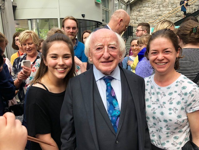 Gaca and President of Ireland