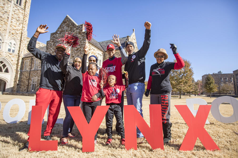 Family Celebrating the Lynx!
