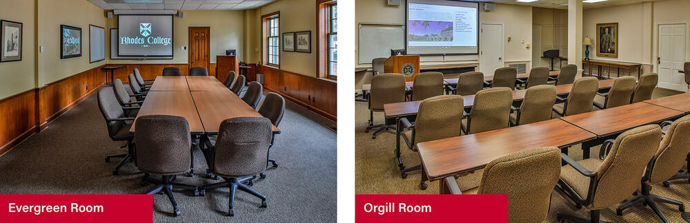 King Hall Evergreen and Orgill Room