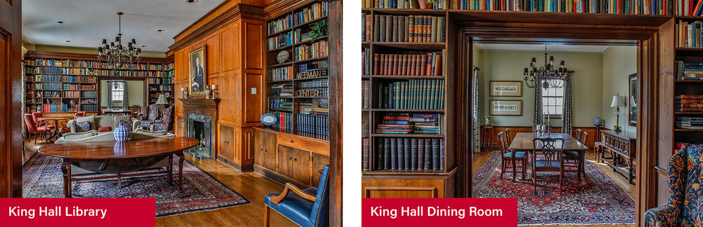 Dorothy C. King Hall Library and Dining Room