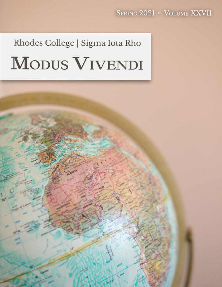 cover of the Modus Vivendi, featuring a globe