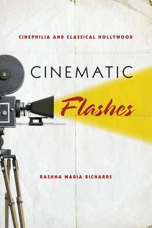 a book cover with an old-fashioned movie camera