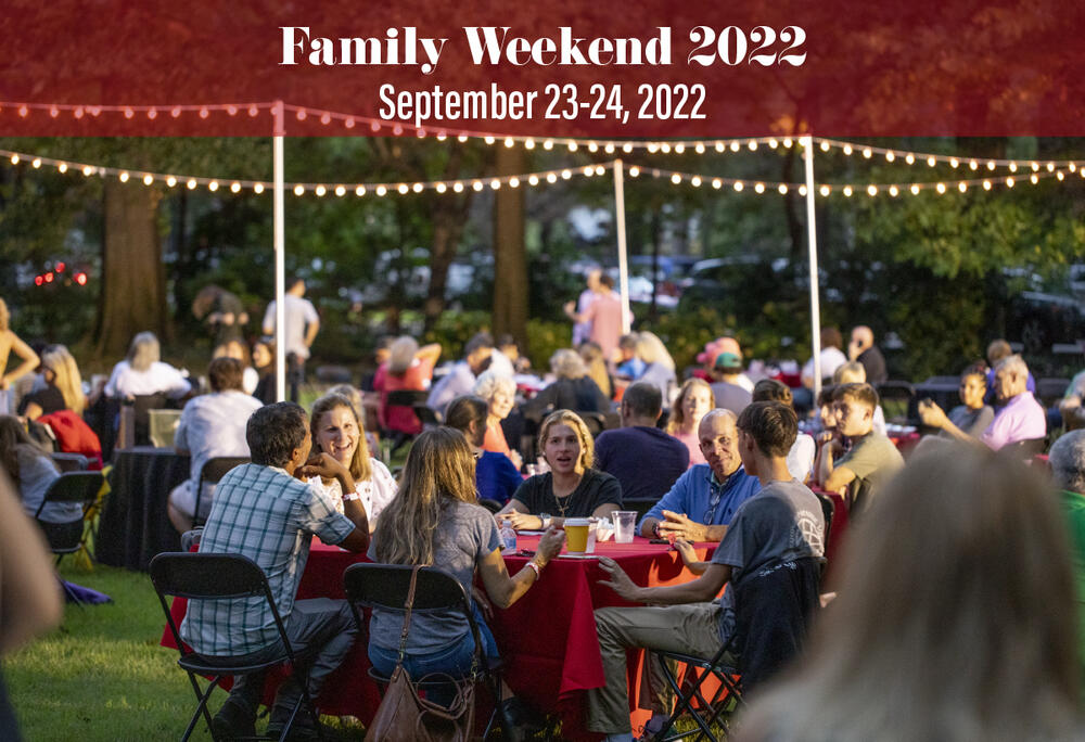 Family Weekend Save the Date