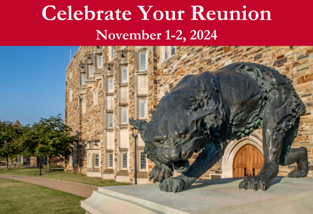 Celebrate your reunion November 1-2, 2024