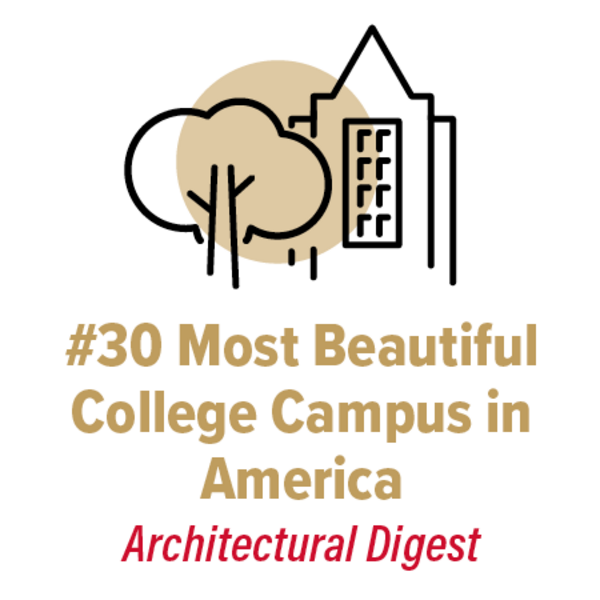 #30 Most Beautiful College Campus in America