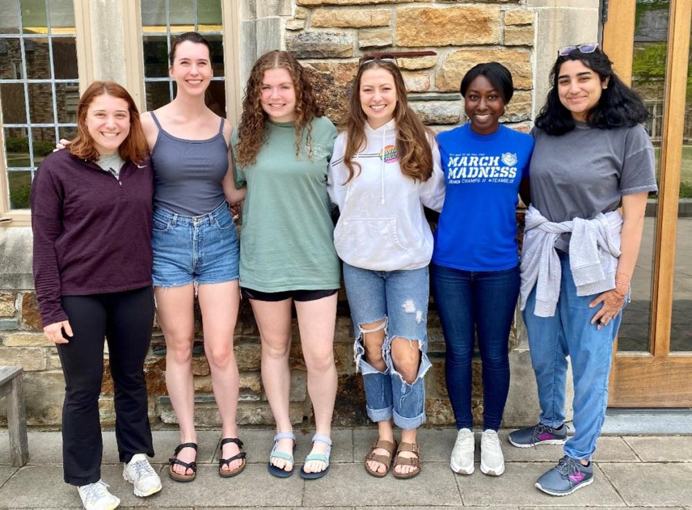 a group of students