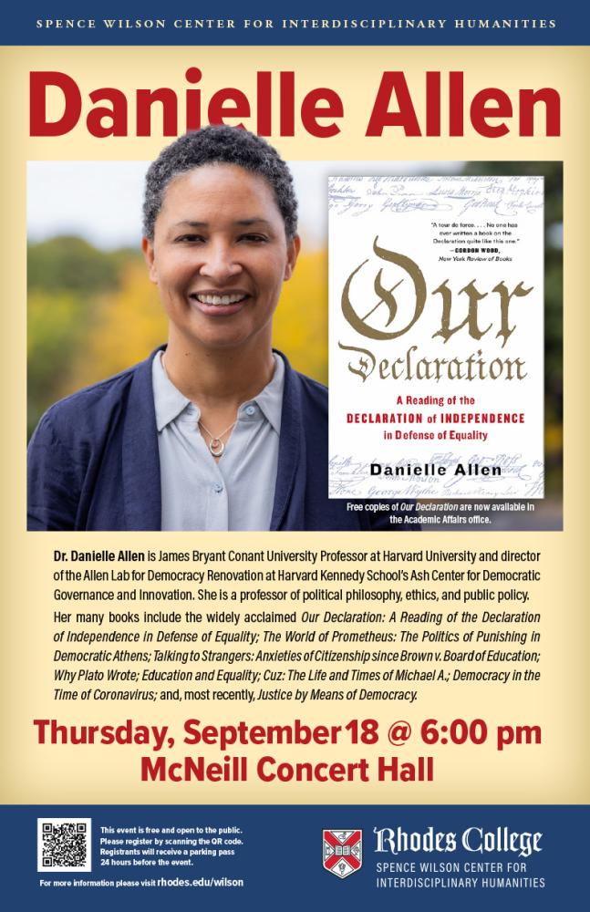 poster for Danielle Allen