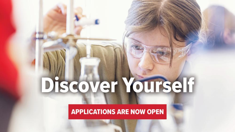 Discover Yourself Applications are now open