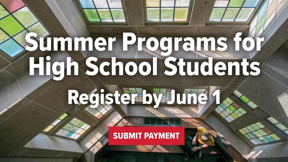 Summer Programs - Register by June 1